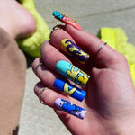 Load image into Gallery viewer, Keith Haring Nails (25% proceed go to AIDS Foundation Canada)
